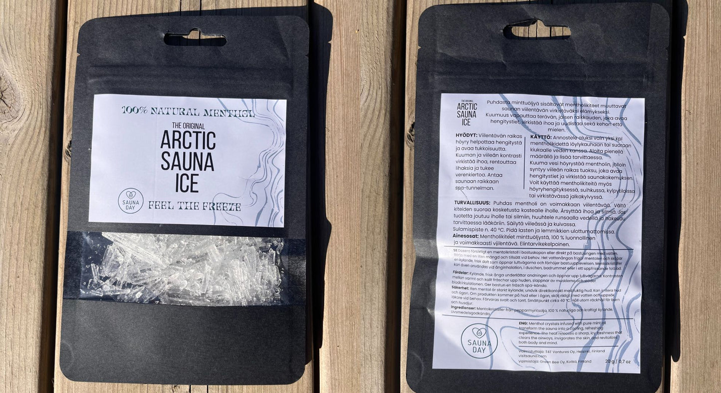 The Original Arctic Sauna Ice - 100 % natural menthol