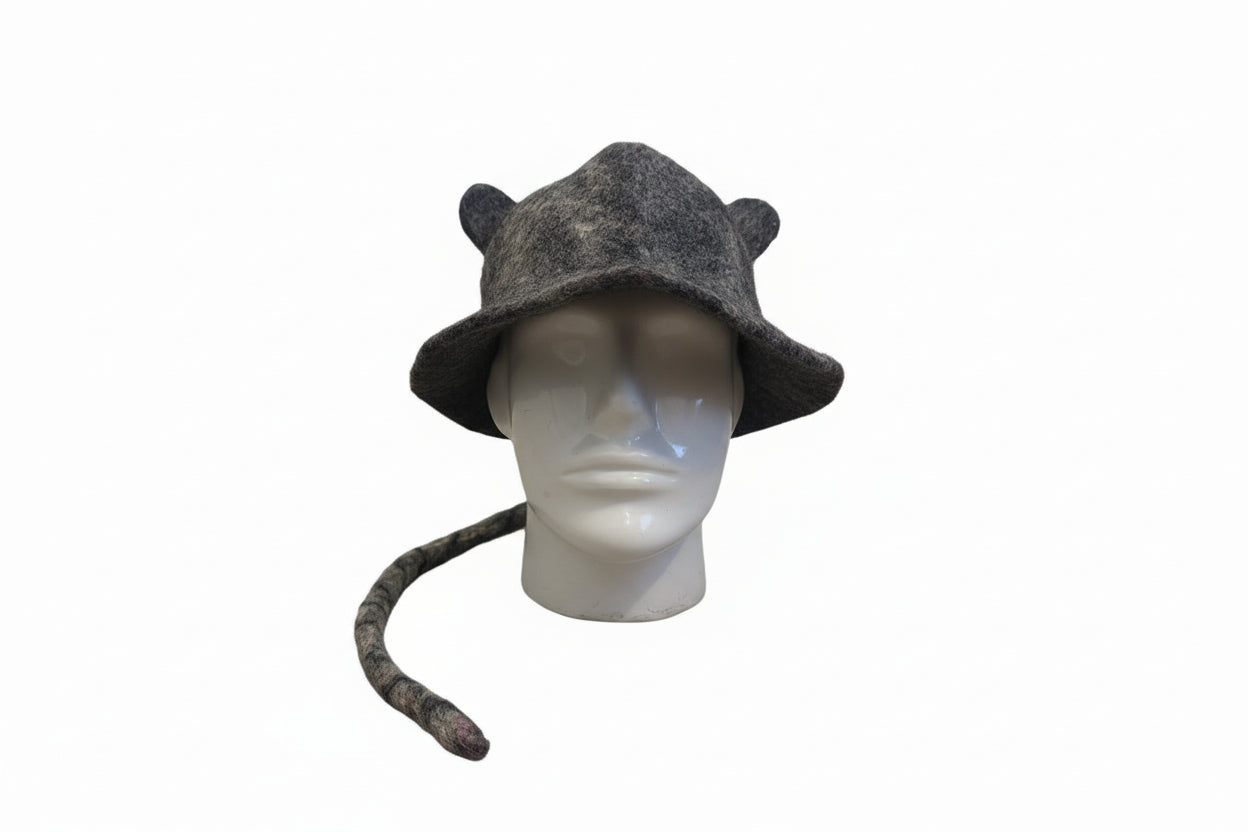 Grey Cat Design Sauna Hat
