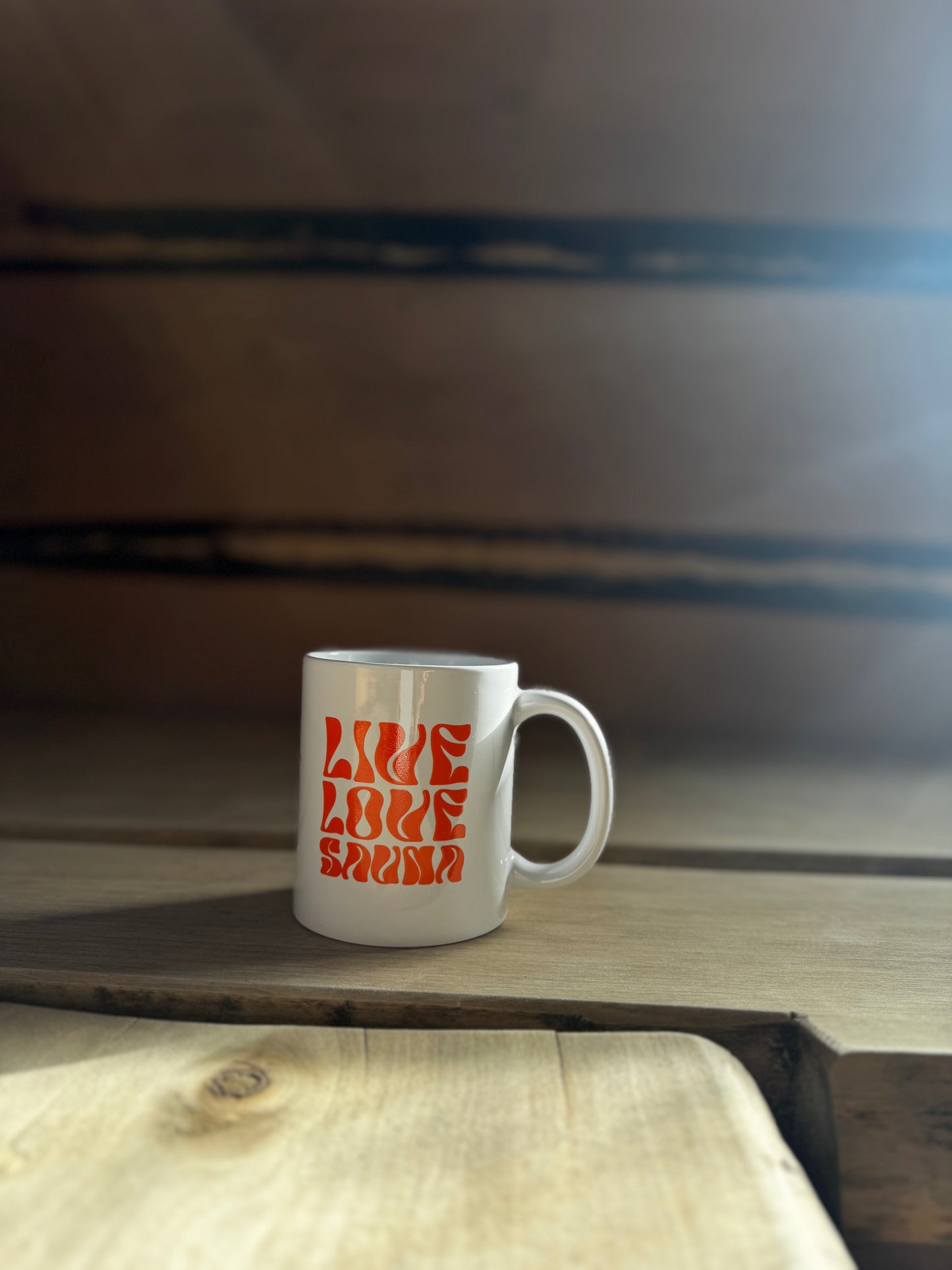 Liver, Love, Sauna Mug