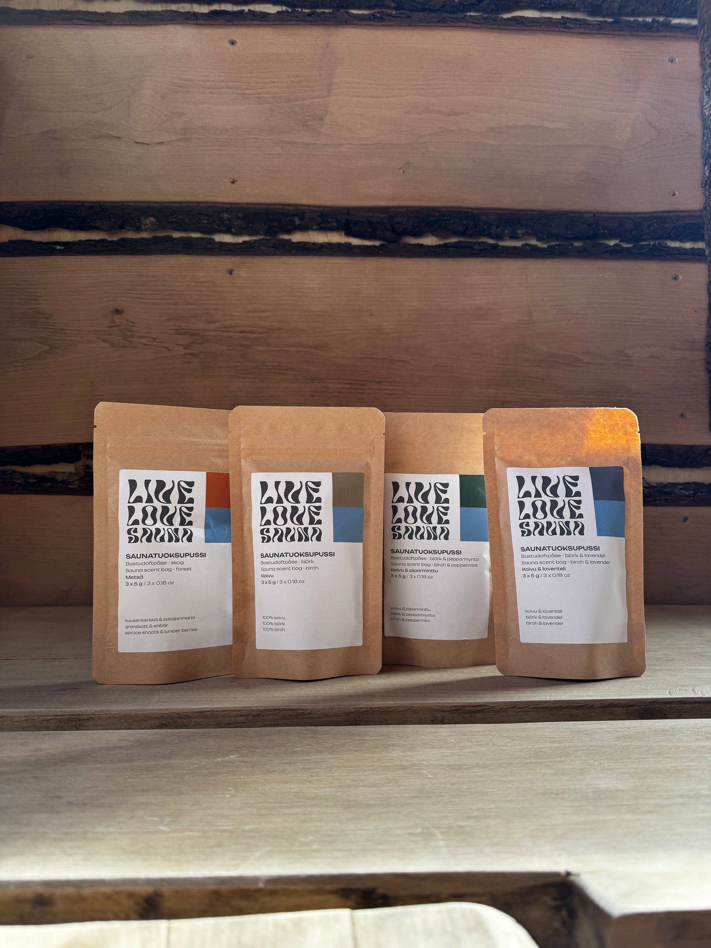 Sauna scent bag – Birch 2 x 5 mg