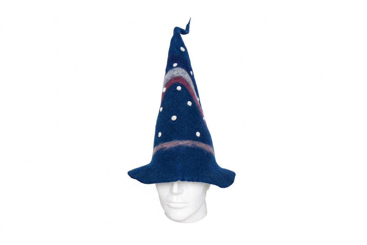 Sky Theme with Galaxy Design Sauna Hat