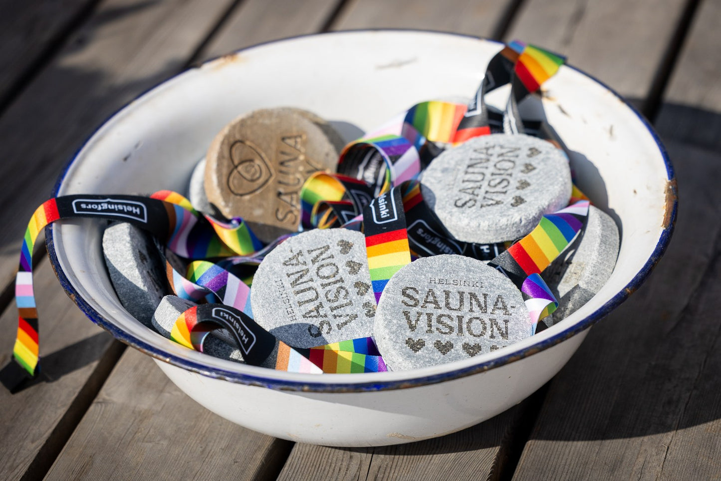 Helsinki SAUNAVISION -saunakivi