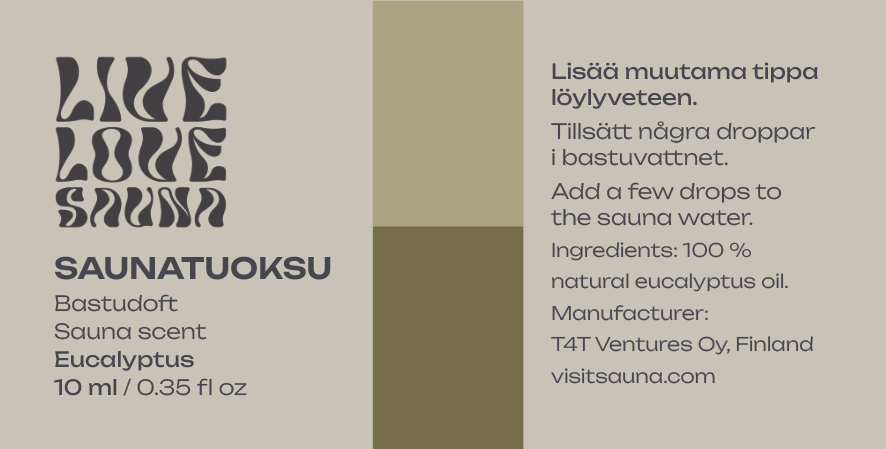 Saunatuoksu – Eukalyptus 10ml