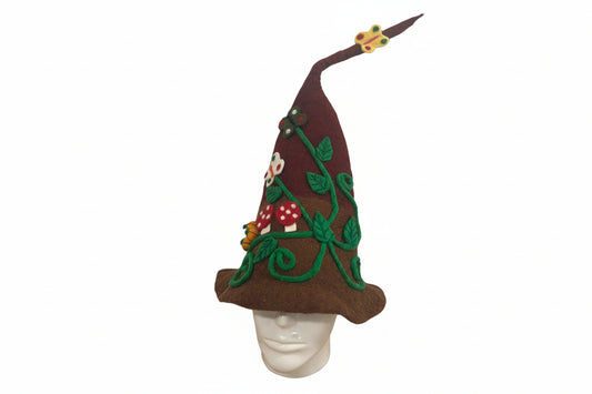 Brown Fantasy Design Sauna Hat