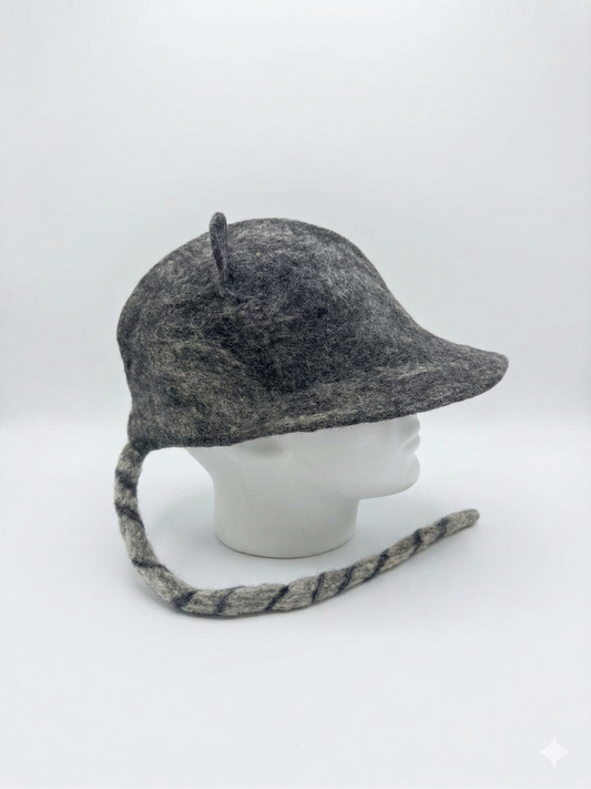 Grey Cat Design Sauna Hat