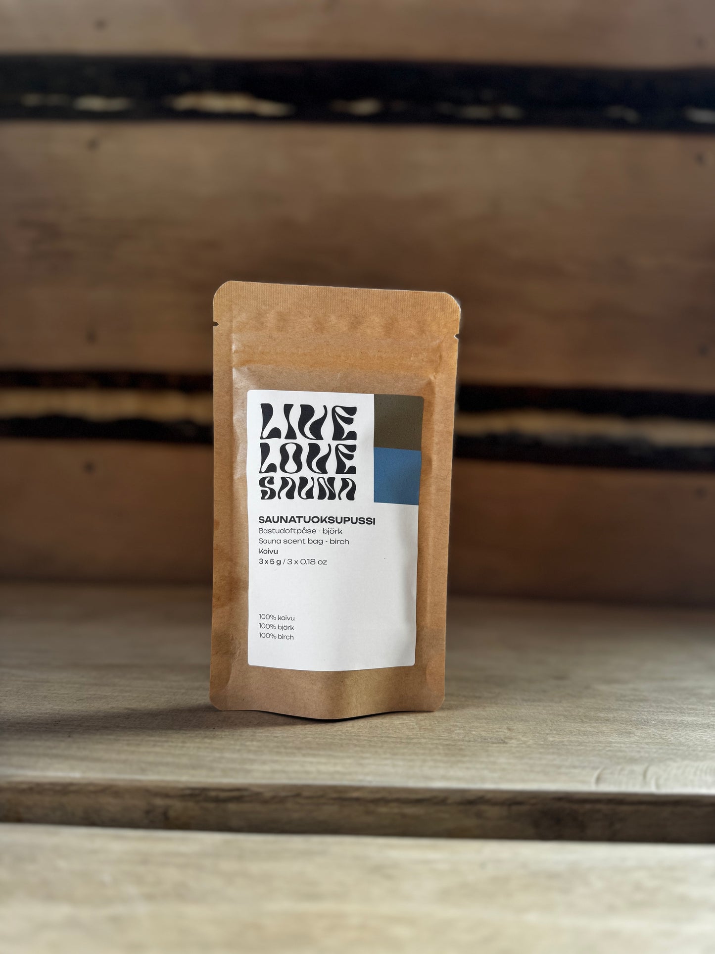Sauna scent bag – Birch 2 x 5 mg