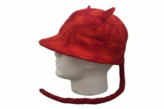 Orange Cat Design Sauna Hat